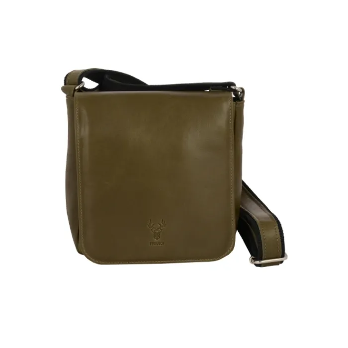 Frandi Sacoche cuir avec rabat 5267 ->Homme Sac-Sacoches Cuir
