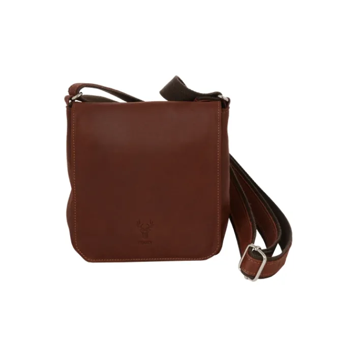 Frandi Sacoche cuir avec rabat 5267 ->Homme Sac-Sacoches Cuir