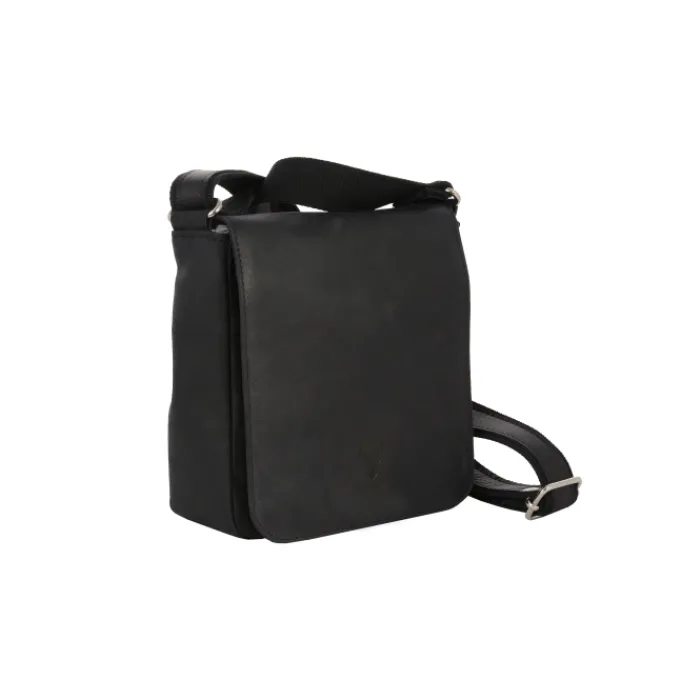 Frandi Sacoche cuir avec rabat 5267 ->Homme Sac-Sacoches Cuir