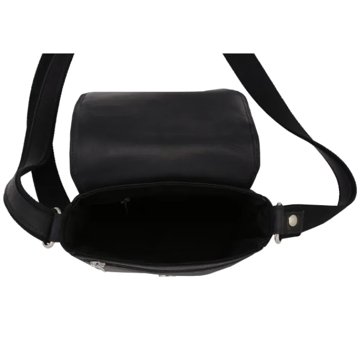 Frandi Sacoche cuir avec rabat 5267 ->Homme Sac-Sacoches Cuir