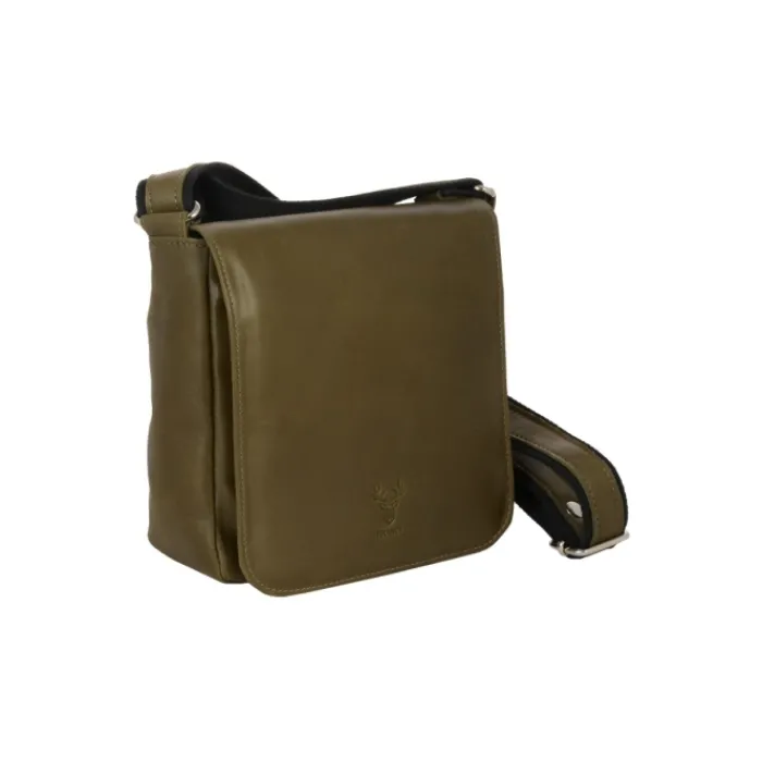 Frandi Sacoche cuir avec rabat 5267 ->Homme Sac-Sacoches Cuir