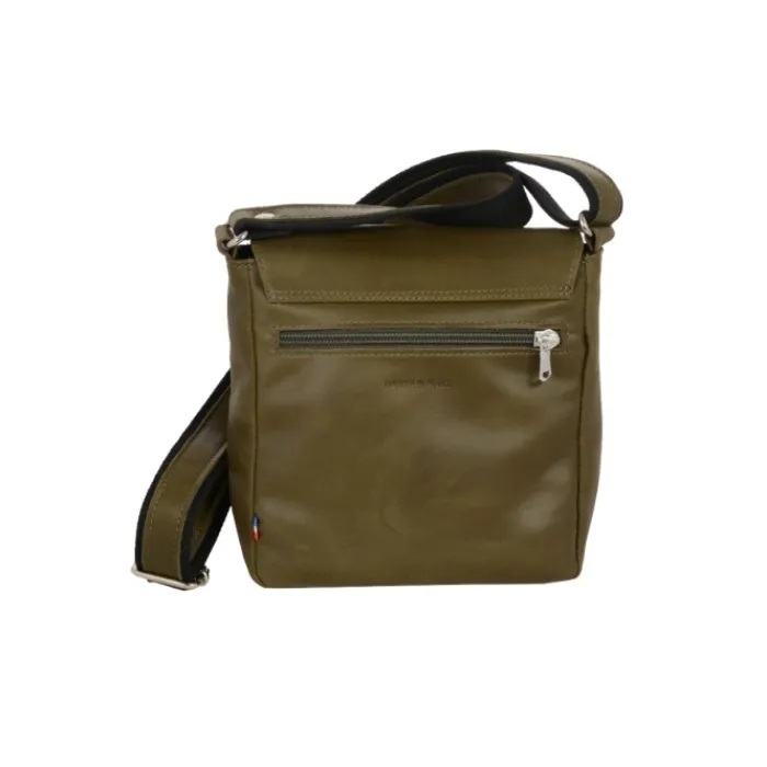 Frandi Sacoche cuir avec rabat 5267 ->Homme Sac-Sacoches Cuir