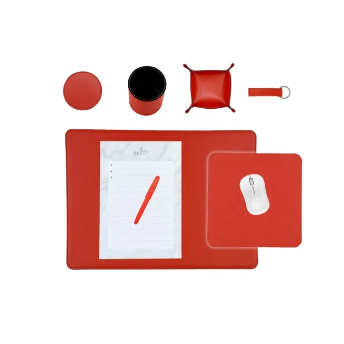 Frandi Set de bureau>Femme Sous-Main Bureau Cuir | Sous-Main Bureau