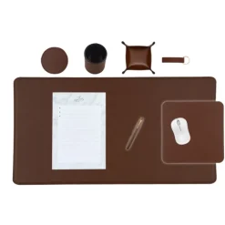Frandi Set de bureau 80/40 cm>Femme Sous-Main Bureau Cuir | Sous-Main Bureau