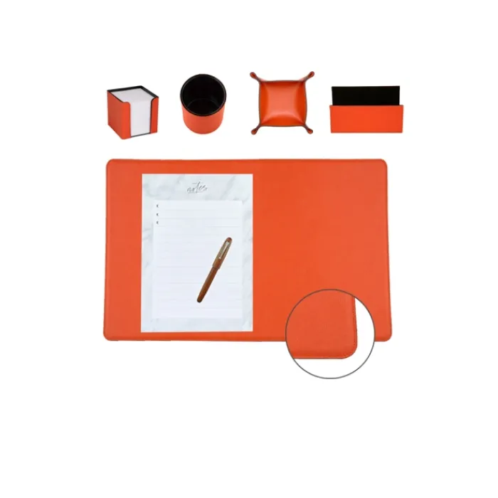 Frandi Set de bureau 50/34 cm>Femme Sous-Main Bureau Cuir | Sous-Main Bureau