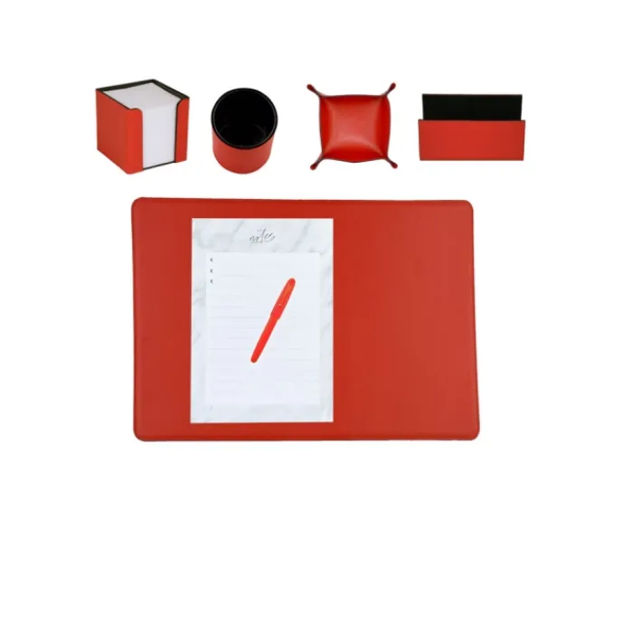 Frandi Set de bureau 50/34 cm>Femme Sous-Main Bureau Cuir | Sous-Main Bureau