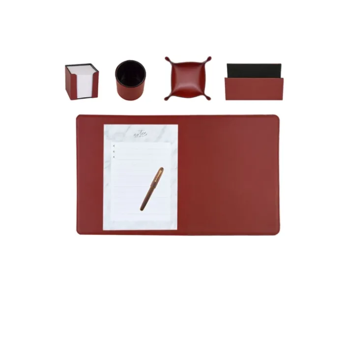 Frandi Set de bureau 50/34 cm>Femme Sous-Main Bureau Cuir | Sous-Main Bureau