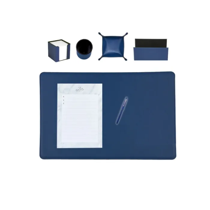 Frandi Set de bureau Grainé>Femme Sous-Main Bureau Cuir | Sous-Main Bureau