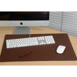 Frandi Sous main bureau cuir rouge, noir ou gris - Made in France><noscript><img width=