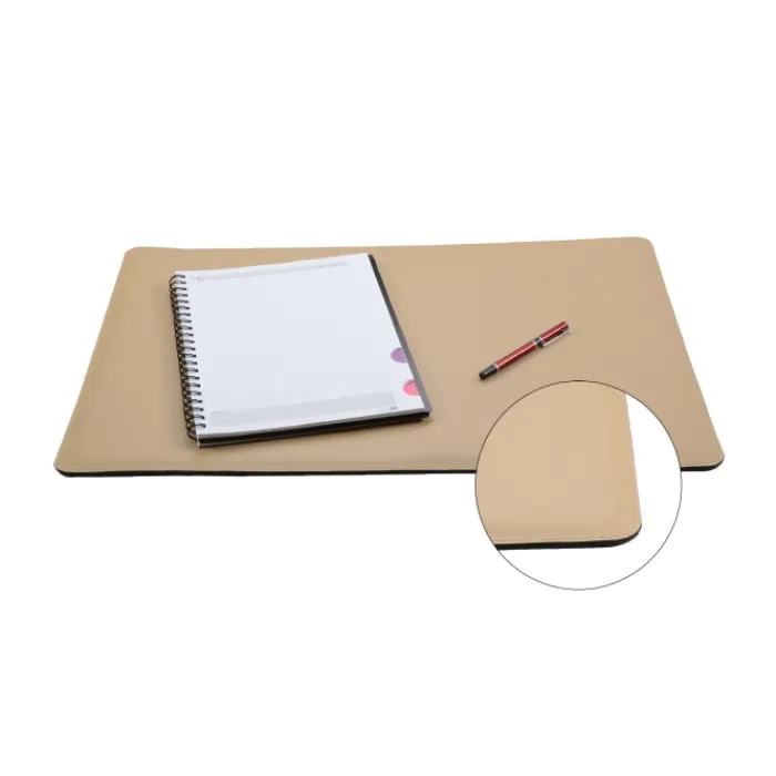 Frandi Sous main bureau cuir rouge, noir ou gris - Made in France>Femme Sous-Main Bureau Cuir