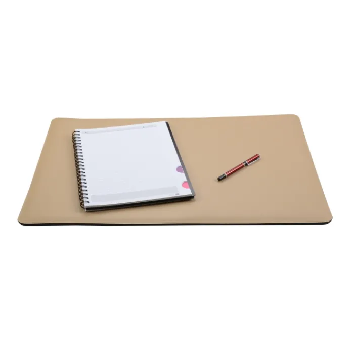 Frandi Sous main bureau cuir rouge, noir ou gris - Made in France>Femme Sous-Main Bureau Cuir