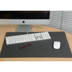 Frandi Sous main bureau cuir rouge, noir ou gris - Made in France><noscript><img width=