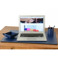 Frandi Sous main cuir luxe 60/40 cm - Fabrication France><noscript><img width=