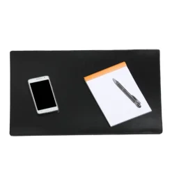 Frandi Sous main de bureau en cuir marron -><noscript><img width=
