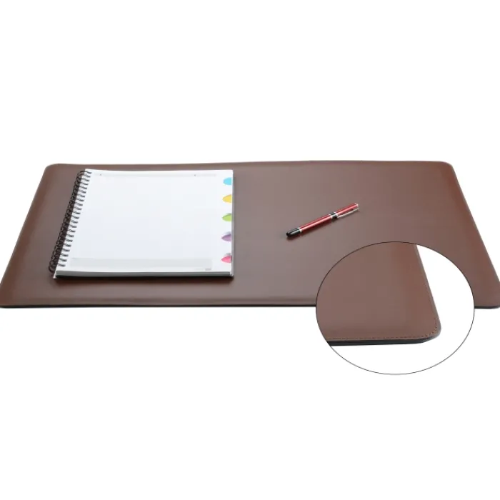 Frandi Sous main de bureau en cuir 80/40 cm ->Femme Sous-Main Bureau Cuir