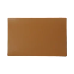 Frandi Sous main de bureau en cuir marron -><noscript><img width=